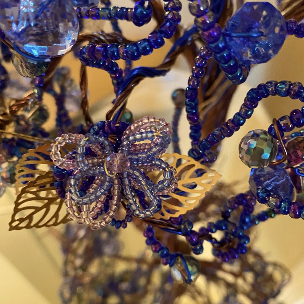 Blue flowered tree- (20%=$35) lowest price ever (excluding coupons)